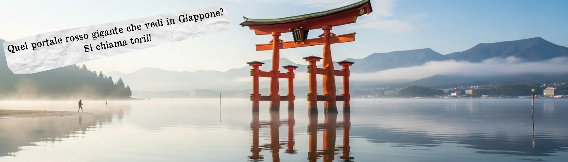 Quel portale rosso gigante che vedi in Giappone si chiama torii larga